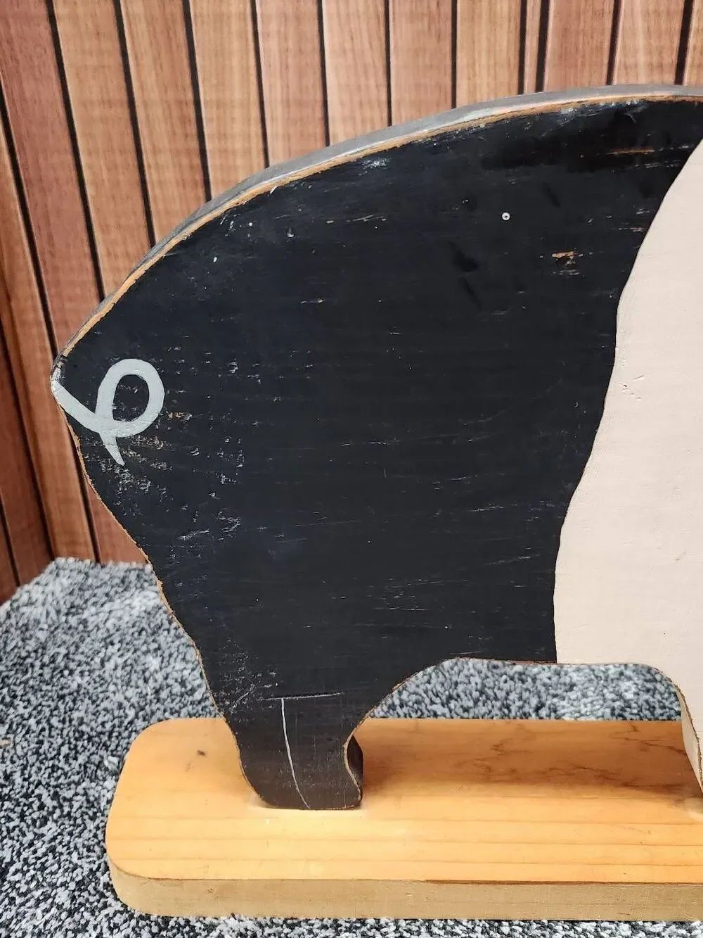 Wooden Pig Decor #A77 - Picture 5 of 12